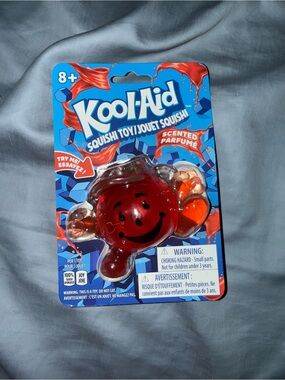 Kool-Aid Red Scented Squishi Toy - Kids Plush-Feel Sensory Toy